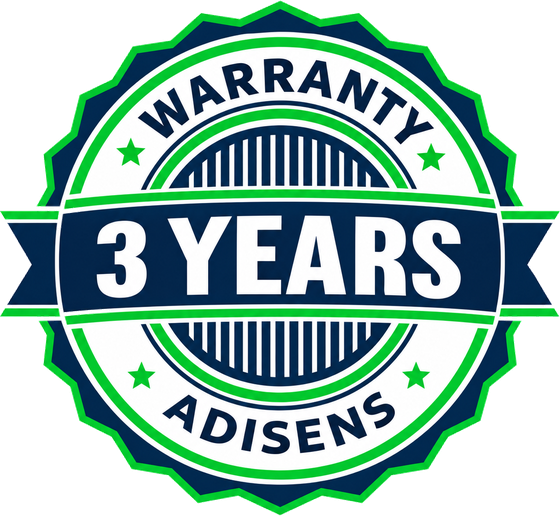 ADISENS 3 Years Warranty